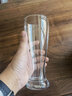 格娜斯（CRISTALGLASS）啤酒杯轻奢高档精致高级感家用高颜值扎啤杯500ml酒吧酒杯套装 【防破加厚】600ml 4支装（买二送二） 实拍图