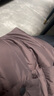 无印良品（MUJI）女式 便携式 无领马甲 羽绒背心 羽绒服 深棕色3A M  实拍图
