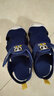 鸿星尔克（ERKE）童鞋小童中性凉鞋儿童包脚沙滩凉鞋暗影蓝/藏深蓝/茉莉黄30 晒单实拍图