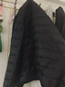 恒源祥品牌轻薄羽绒服男士2025年秋冬季新款纯色超轻便立领短款保暖外套 YR8008款黑色 90%白鸭绒轻便保暖 XL 180建议135-150斤) 实拍图