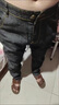 望了型春夏秋款弹力男士牛仔裤男宽松直筒商务休闲长裤工作干活耐脏男裤 2件装(8010蓝+009蓝) 34 腰围(二尺七) 实拍图