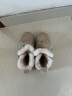 百丽厚底舒适雪地靴女商场同款羊毛加绒短靴A4F1DDD3 杏色 34 实拍图
