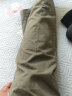 俊欣鸟秋冬厚款男士休闲裤中老年高腰宽松免烫商务长裤直筒爸爸男裤子 深灰+灰绿【春夏款】 40 码【3尺1腰围】 实拍图