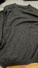 无印良品（MUJI） 男式 牦牛绒混羊毛 圆领毛衣 长袖针织衫男士冬季男款 炭灰色2A XL 180/104A 晒单实拍图