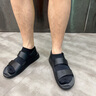 爱步（ECCO）凉鞋男 复古男士运动凉鞋夏天勃肯沙滩鞋男休闲皮凉鞋 科摩500944 黑色50094401001 44 实拍图