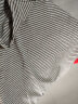 红蜻蜓 条纹短袖T恤女2024年夏季新款女装别致圆领高级感纯棉上衣洋气 黑色短袖 L【建议 100~109 斤】 晒单实拍图