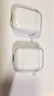 耳机保护壳 适用苹果AirPods pro保护套AirPods无线蓝牙耳机套透明保护壳TPU防摔晶透软壳 Airpods1/2代保护套 实拍图