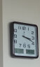 北极星（POLARIS） 挂钟14英寸万年历温湿度计创意客厅日历挂表钟表 2858 木双液晶 晒单实拍图