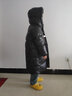 鸭鸭（YAYA）童装儿童羽绒服男女中长款中大童加厚极寒防风保暖冬装外套WJ 黑色 110 实拍图
