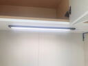 得利来（DOLILO） 超薄220v接线插电橱柜灯led柜底灯厨房吊柜鞋柜展柜感应长条灯带 人体感应式调色调光 0.6米 实拍图