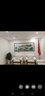 佳得雅新中式客厅装饰画沙发背景墙壁画字画山水画靠山图办公室风景挂画 万里长城A3 95*251cm宣纸锦绫+有机玻璃+胡桃色实木框（大气款） 实拍图