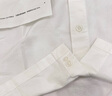 无印良品 MUJI 男式 棉水洗牛津 立领衬衫 纯棉全棉 ACA40C2S 白色 XL 180/104A 实拍图