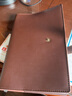 GeorgeWillsons真皮笔记本头层牛皮软皮皮面本便携随身本子a5高档记事本商务办公会议记录本 A5搭扣头层牛皮-棕色 实拍图