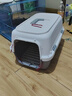 瓜洲牧宠物航空箱猫笼子便携外出车载狗狗托运箱狗笼大型犬专用国航出行 咖啡色【送挂碗+隔板+尿垫】 实拍图