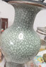 焕迪松 陶瓷景德镇陶瓷器 仿古花瓶 高官窑碎瓷裂纹釉 客厅家居装饰品摆件 鱼尾瓶 带底座 实拍图