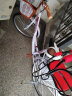 ICOLOUR 亲子自行车女单车轻便代步通勤带娃接送孩子双人座 24寸女神版(纯白色) 实拍图