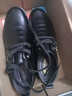 蜻蜓牌（DRAGON-FLY）头层牛皮棉皮鞋男士款冬季真皮商务休闲黑色加绒软皮软底爸爸鞋子 黑色四季单里款 （标准皮鞋尺码） 39 实拍图