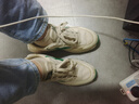 卡帝乐鳄鱼（CARTELO）男鞋秋季软底休闲鞋百搭老爹鞋子男跑步运动鞋 QH8306 沙绿 41 实拍图