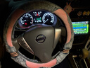 闲鸟毛绒汽车方向盘套冬季比亚迪汉秦宋元plus海豚埃安s/y model3雅阁 实拍图