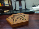 【送给自己和家人的好礼物】跳棋 玛瑙珠玻璃珠木质抽屉式棋盘益智游戏棋跳跳棋波子棋 经典款【玻璃珠+备子12颗】 实拍图