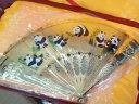 兆宸扇子摆件中国特色礼物送老外中国风礼物送外国人熊猫京剧脸谱礼物 国宝熊猫 实拍图