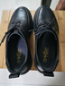 金利来（goldlion）男鞋都市时尚系带皮鞋舒适耐磨休闲皮鞋50623039001A-黑色-40码 实拍图
