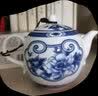 盛天下 景德镇陶瓷青花瓷小茶壶釉中彩过滤泡茶单壶小号功夫茶具手抓壶 实拍图