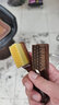 蓝莲之季文玩刷子万毛刷迷你清理毛刷硬软毛核桃专用金刚菩提手串打底碳灰 小牛筋万毛刷【1棕色毛+1灰毛】 实拍图