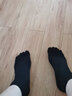 欧蒂爱袜子女棉袜薄款女士袜子 夏季中筒透气吸汗棉舒适无骨缝合5双装 黑3白2 均码23-24CM 实拍图