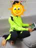 玉宇帆儿童足球服套装定制男女童长袖跑步运动田径训练服秋冬季球衣队服 （5523+982套装）荧光绿 S码身高141-150cm61-75斤 实拍图