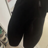 ZHR女靴质感绒面网红粗跟短靴女增高显瘦加绒保暖靴子女仙女风 Y382 黑色 38 实拍图