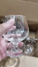 摩森 欧式家用洋酒杯玻璃白兰地杯干邑杯红酒杯大肚杯威士忌酒杯套装 250ml洋酒杯（6只装） 实拍图