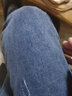欧牧郎牛仔裤男修身小脚裤男2026夏季薄款弹力韩版潮流休闲百搭长裤子男 8913黑灰色+2061灰色 30 码（腰围2尺3） 实拍图