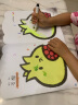 小笨熊 学画书0-3岁（套装全8册）宝宝涂色书视觉激发绘画启蒙认知绘画书动手动脑(中国环境标志产品 绿色印刷) 实拍图
