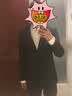 花花公子西服套装男2026春季纯色上班商务正装宴会西装男修身西服结婚礼服 实拍图