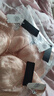 纤诗柔内衣女大胸显小超薄无海绵上托调整型收副乳透气胸罩无钢圈文胸夏 1988#杏色 85C 实拍图