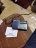 德生（Tecsun） DR-920C便携式收音机 全波段老年人数字显示钟控英语四六级高考 铁灰色+4.5V电源插电即用 实拍图