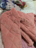 多拉美睡衣女冬夹棉长袖加厚加绒三层保暖冬季女士家居服珊瑚绒套装 L 晒单实拍图