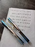 传人钢笔810正姿成人练字办公男孩女孩小学生用三年级儿童暗明尖初学者硬笔铱金书法笔专用套装可替换墨囊 炫彩蓝2支 明尖0.38mm +50支黑色墨囊 实拍图