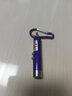 新术迷你验钞小型紫外线验钞灯便携式验钞笔荧光剂检测笔紫光手电筒 紫色+带3颗电池 实拍图