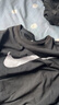 耐克(NIKE)春夏男短袖T恤 纯棉 运动休闲 经典简约 DC5095-010 黑色M 实拍图