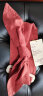 无印良品（MUJI）源自天然的接触冷感 带口袋围巾  围脖女 服饰配件方巾 DDB60C4S 红色 11*105cm 晒单实拍图
