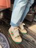 GUCCI古驰Screener系列女士饰织带厚底运动鞋 米色和绿色 37IT 晒单实拍图