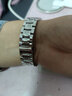 凯帝尼手表钢带男女不锈钢表带金属蝴蝶扣适用精工天梭天王表带精钢表链 钢色 17mm 实拍图
