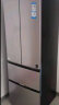 海尔冰箱322升双变频法式多门四开门法式家用电冰箱超薄风冷无霜三档变温黑金净化 360度立体环绕式柔风 实拍图