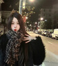 Charm Kendo官网围巾女新秋冬季高档百搭加厚保暖披肩围脖新年生日礼物送女生 送女朋友实用老婆 咖色 实拍图
