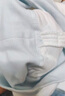 优奇婴儿衣服秋冬套装宝宝保暖夹棉内衣高腰护肚男女儿童2件套秋冬装 秋冬【高腰】浅蓝 80cm 实拍图
