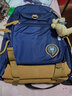 OXFORD牛津大学书包小学生男孩开学生日礼物儿童背包4-6年级大开口减负休闲双肩包时尚英伦风X419-1(深蓝） 实拍图
