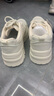 回力女鞋老爹鞋女新款春季休闲鞋潮网面鞋透气百搭小白鞋女士运动鞋 米色 36 实拍图