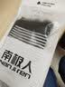 伦洛弗五指袜秋冬季女纯色棉中筒袜中厚短筒袜子船袜四季款女袜短袜 女中筒条纹五指袜黑色5双装 均码 实拍图